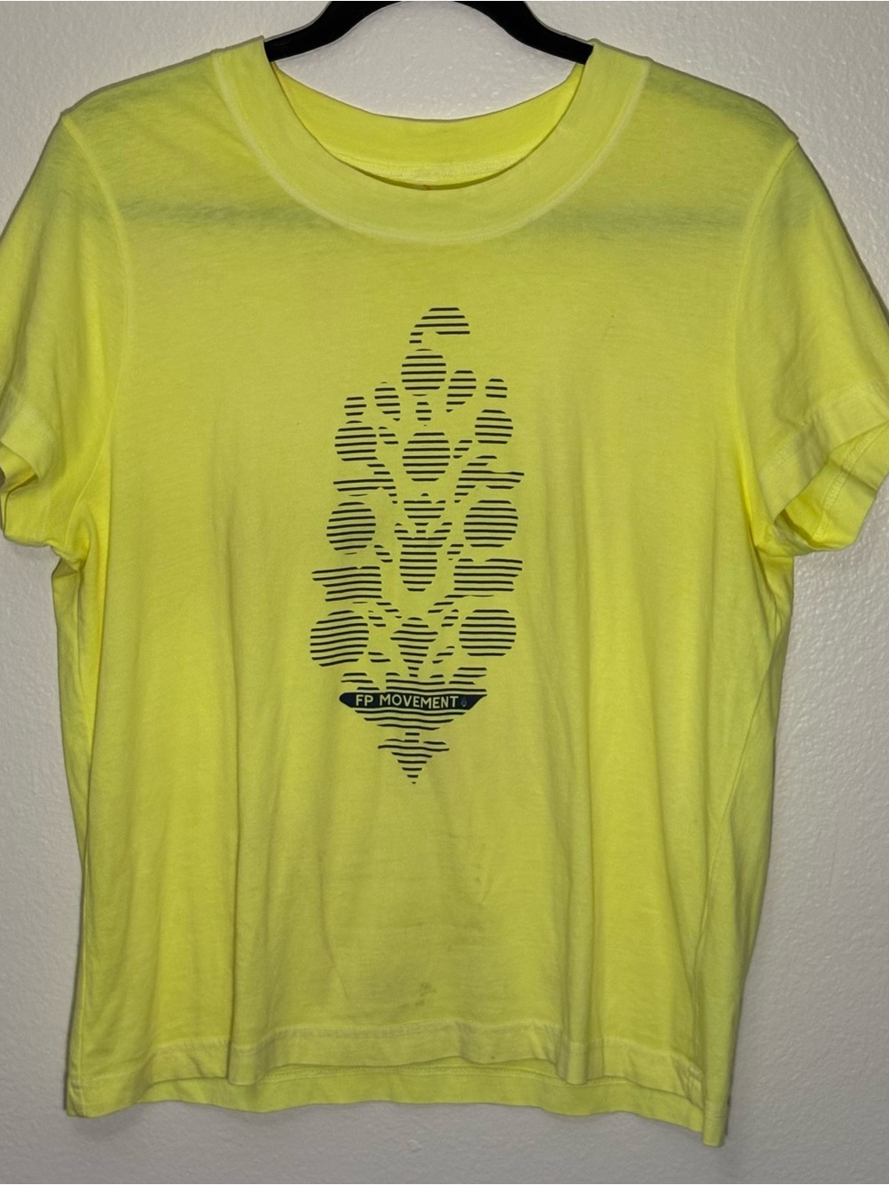 FP Movement T Shirt Neon Yellow Medium